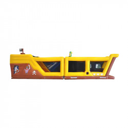 Achat Bateau Pirate Gonflable type Parcours d'Obstacles 16M