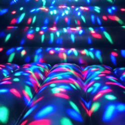 Achat Château Gonflable Disco, effets de lumières