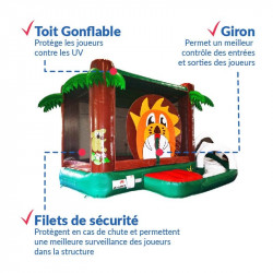 Achat Château Gonflable Savant : qualité professionnelle
