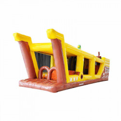 Achat Bateau Pirate Gonflable Occasion type Parcours d'Obstacles 16M