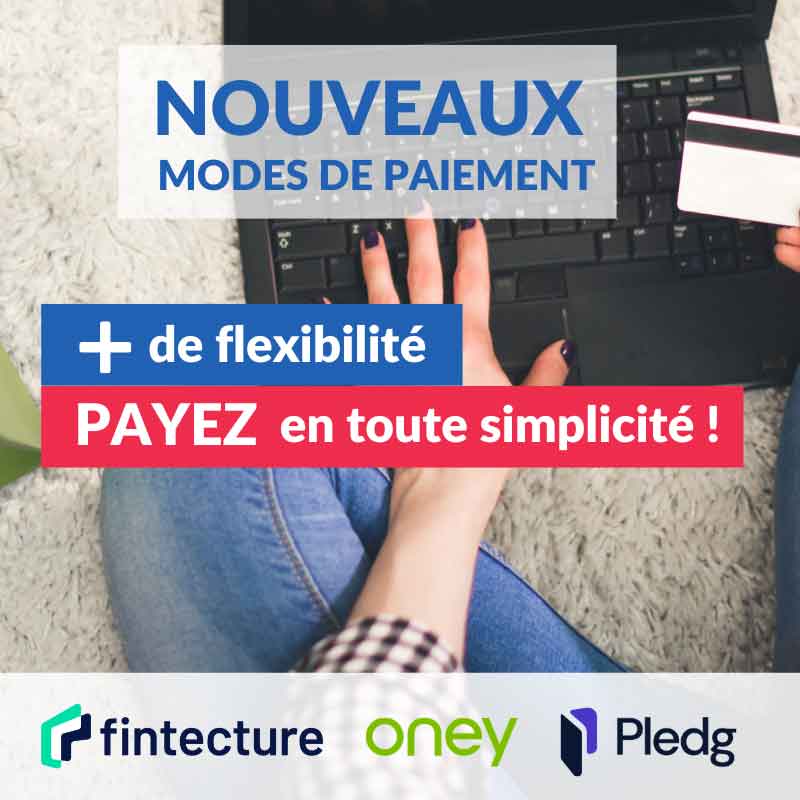 Payez comme vous le souhaitez et commandez en toute simplicité ! 
